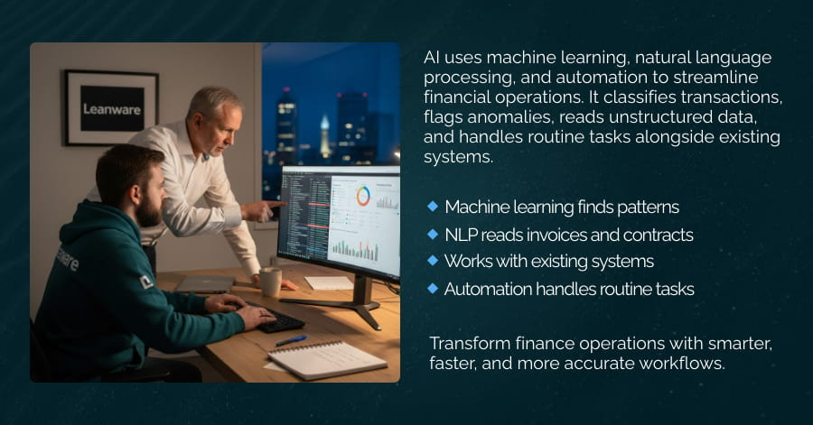 AI for Financial Operations &amp; Reporting 