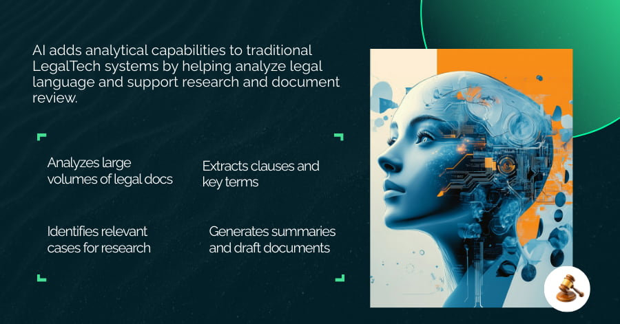 AI for LegalTech &amp; Law Firms: Use Cases and Benefits