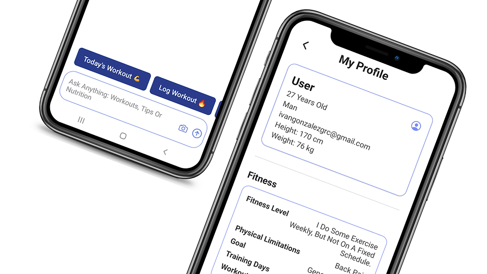 AI Mobile App Development: How We Built a ChatGPT-like Fitness Assistant