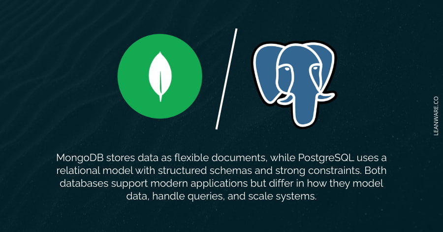 MongoDB vs PostgreSQL: Key Differences and Performance