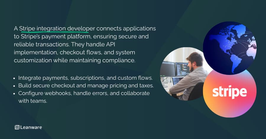 Hire Nearshore Stripe Integration Developers