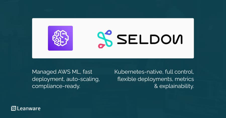 SageMaker vs Seldon Core: Key Differences &amp; Comparison Guide