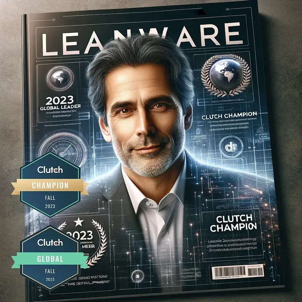 Leanware Recognized as a Clutch Global Leader and Honored as a Clutch Champion  Awards 2023