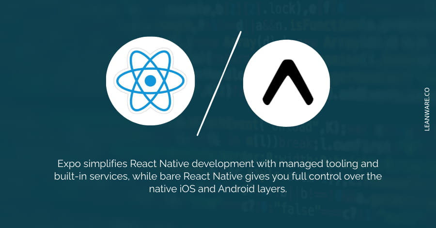 React Native vs Expo: Key Differences &amp; When to Use Each