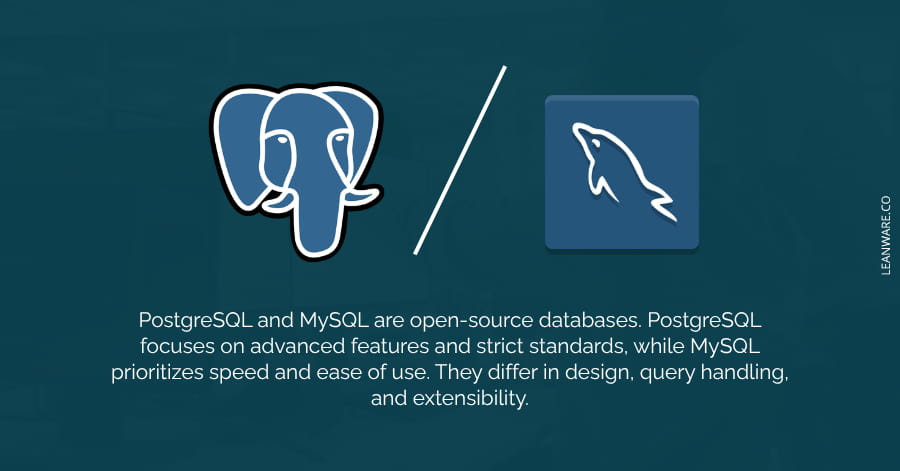 PostgreSQL vs MySQL: Key Differences, Use Cases, and How to Choose