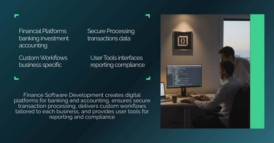Finance Software Development Services &amp; Solutions 