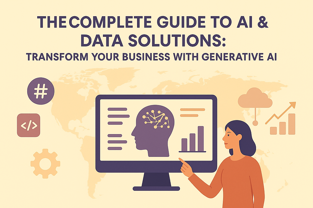 AI &amp; Data Solutions: Generative AI Solutions, Cloud Transformation &amp; Intelligent Automation