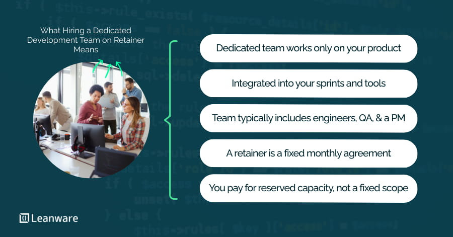Hire a Dedicated Development Team on Retainer Guide