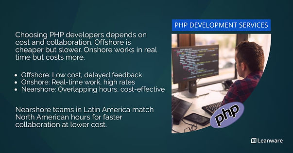 Hire Nearshore PHP Developers