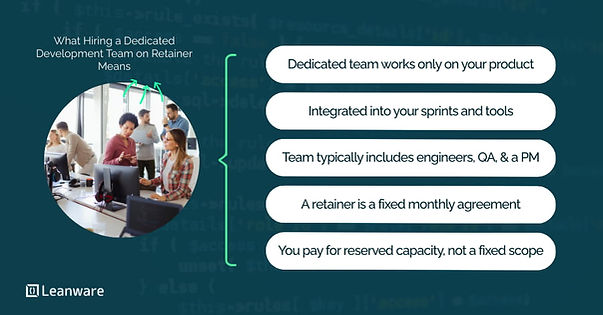Hire a Dedicated Development Team on Retainer