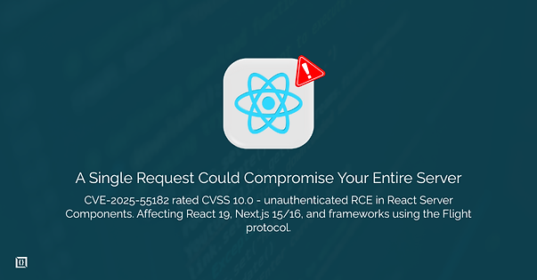 React to Shell Vulnerability