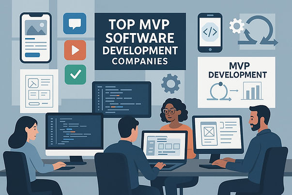 Software developers working
