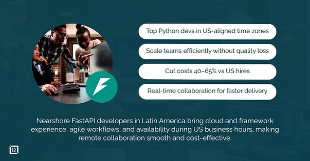 Hire a Nearshore FastAPI Developer