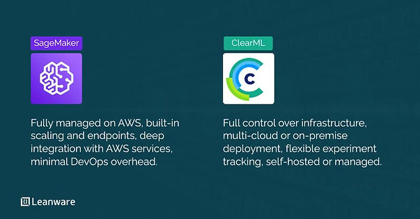 SageMaker vs ClearML