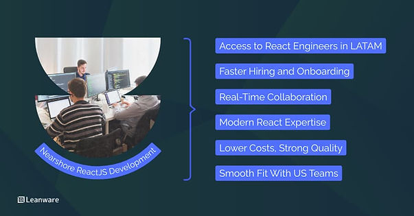 Why Choose Nearshore ReactJS Development