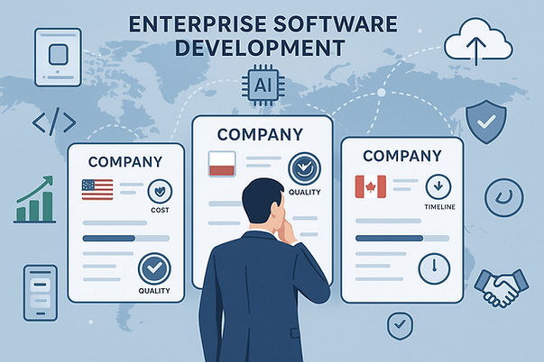 Enterprise Development Partner Selection Matrix