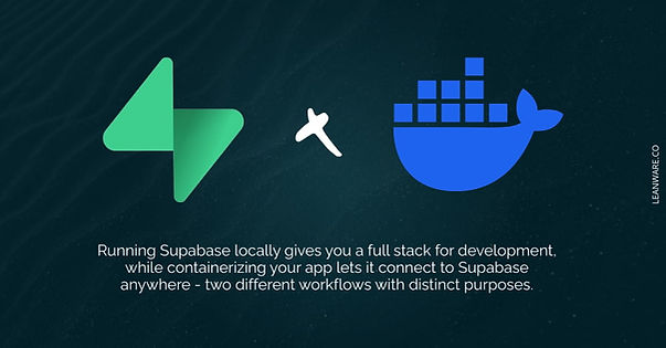 Supabase on Docker-Local Dev & Self-Hosting Guide
