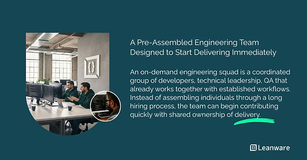 What Is an On-Demand Engineering Squad
